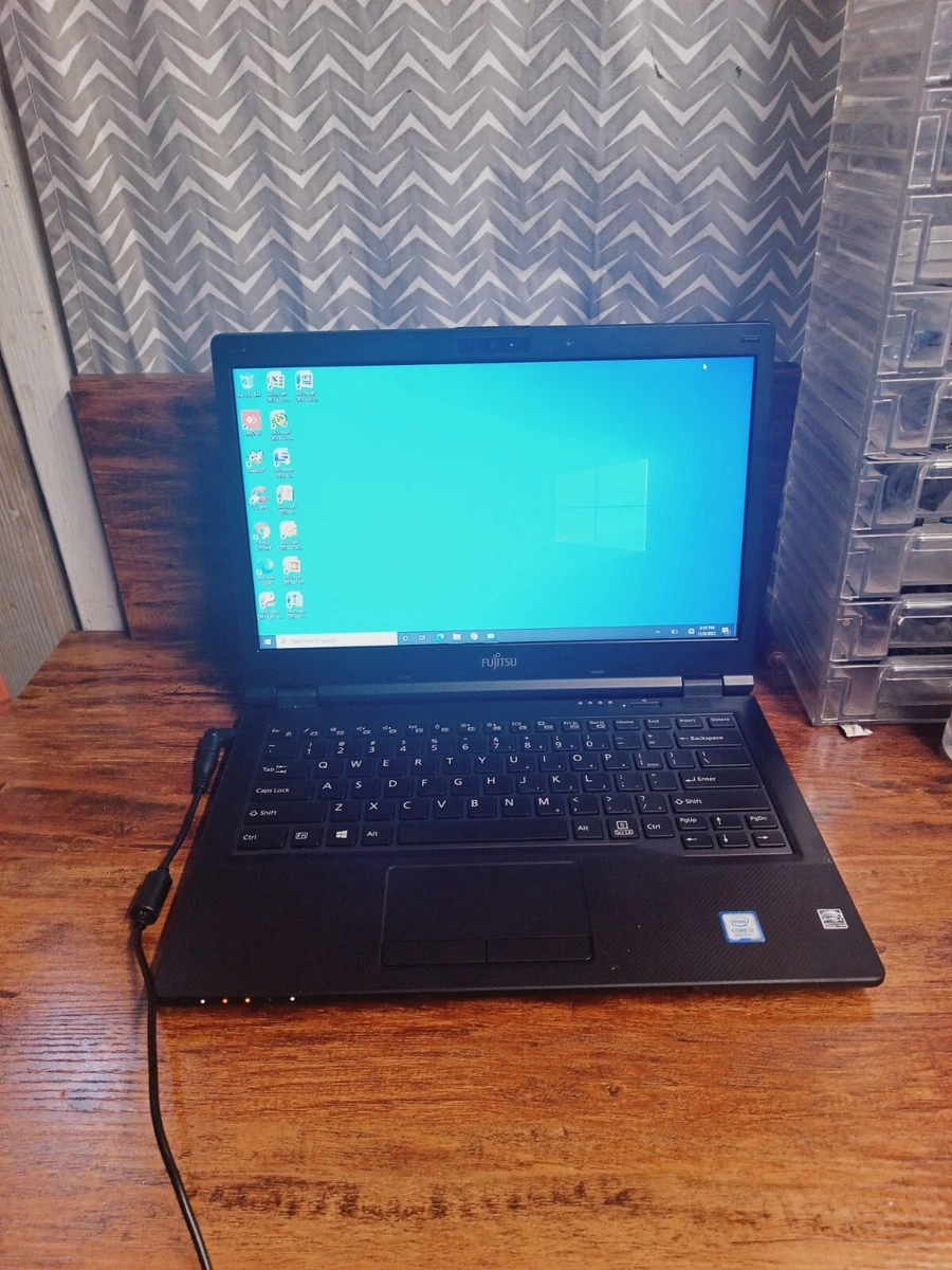 Fujitsu Windows 10 PC Laptops & Netbooks 256 GB SSD Capacity for
