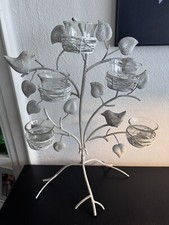Partylite Kerzenständer Zauber Vogel mit 5 Votivglashalter. Auch als Wandhalter