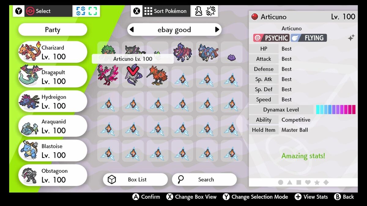 ✨ ULTRA SHINY GALARIAN ARTICUNO LEGENDARY ✨, 6IV, Pokemon Sword and  Shield