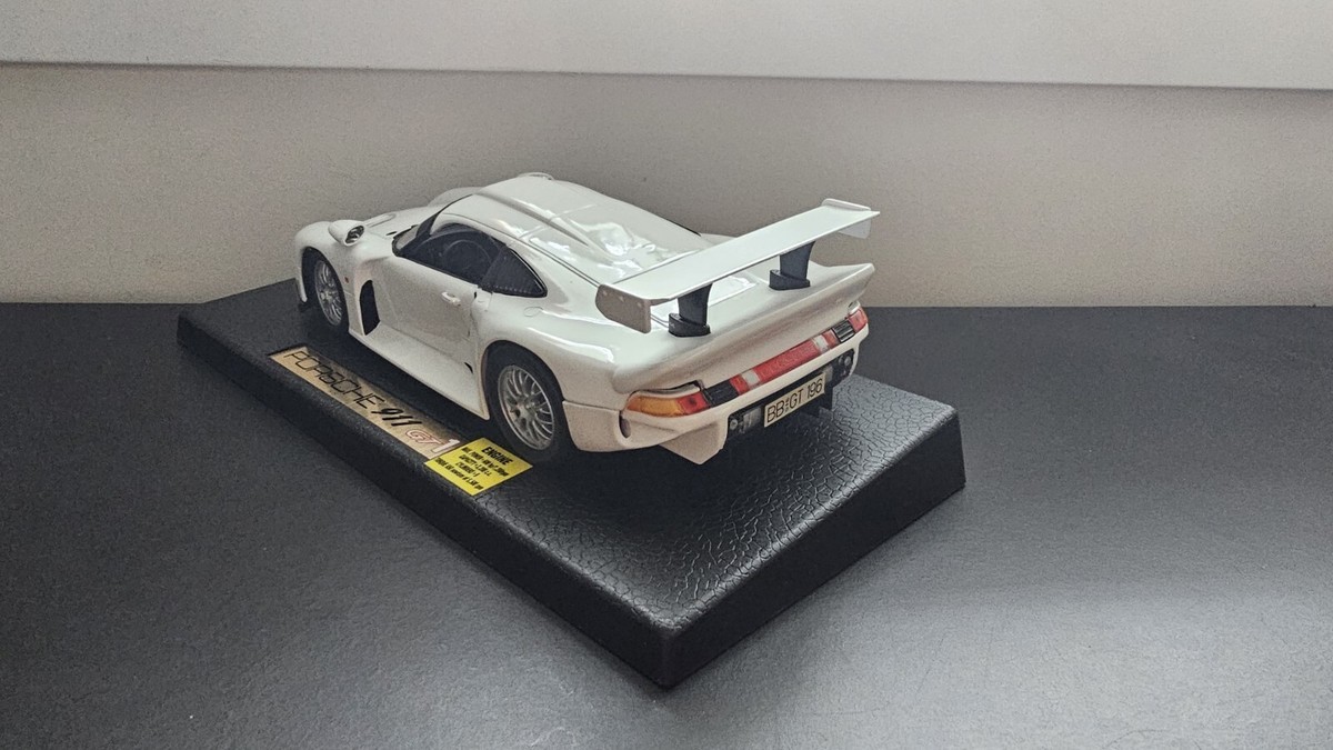 Anson Racing 1:18 Scale Diecast Car Porsche 911 GT1 White | eBay