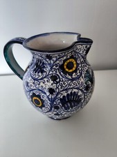 Rara Brocca maiolica MAV da 20 cm. Stile Deruta Gualdo Ghirla. Perfetta