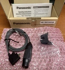 Panasonic ARB-BWC32NDCAM Body Worn BWC MK3 Secondary Point view  Camera w/4 Ft C