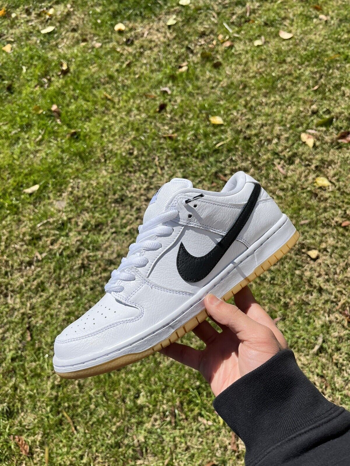 component Vlekkeloos Uitreiken Nike SB Dunk Low Pro White/Black | eBay