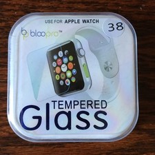 APPLE WATCH 38mm TEMPERED GLASS SCREEN PROTECTOR SERIES 1/2 ONLY NEW BEST OFFER 