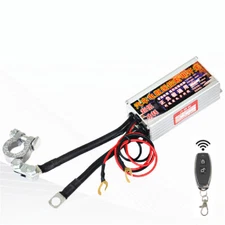 Wireless Battery Disconnect Switch Car Automatic Kill Isolator Remote Accessory