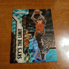 Justise Winslow 2016-17 Panini Prizm Teal Sky's The Limit #D 22/25 