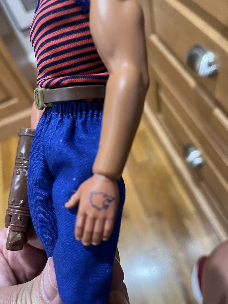 1975 Mattel Big Jim Wolfpack Torpedo Fist New Shipping Box