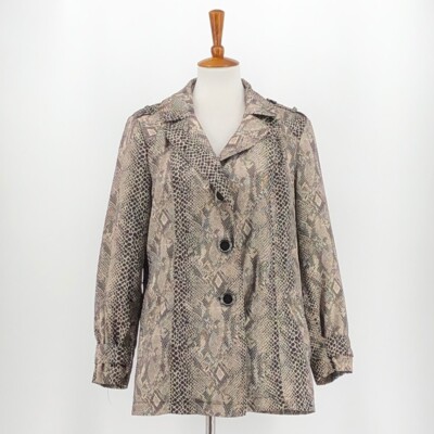 esprit leopard print coat