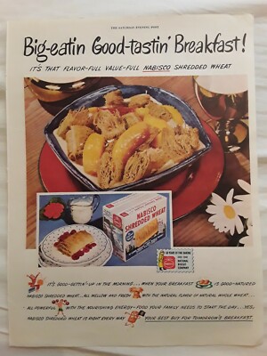 Nabisco Shredded Wheat Advert - 1948