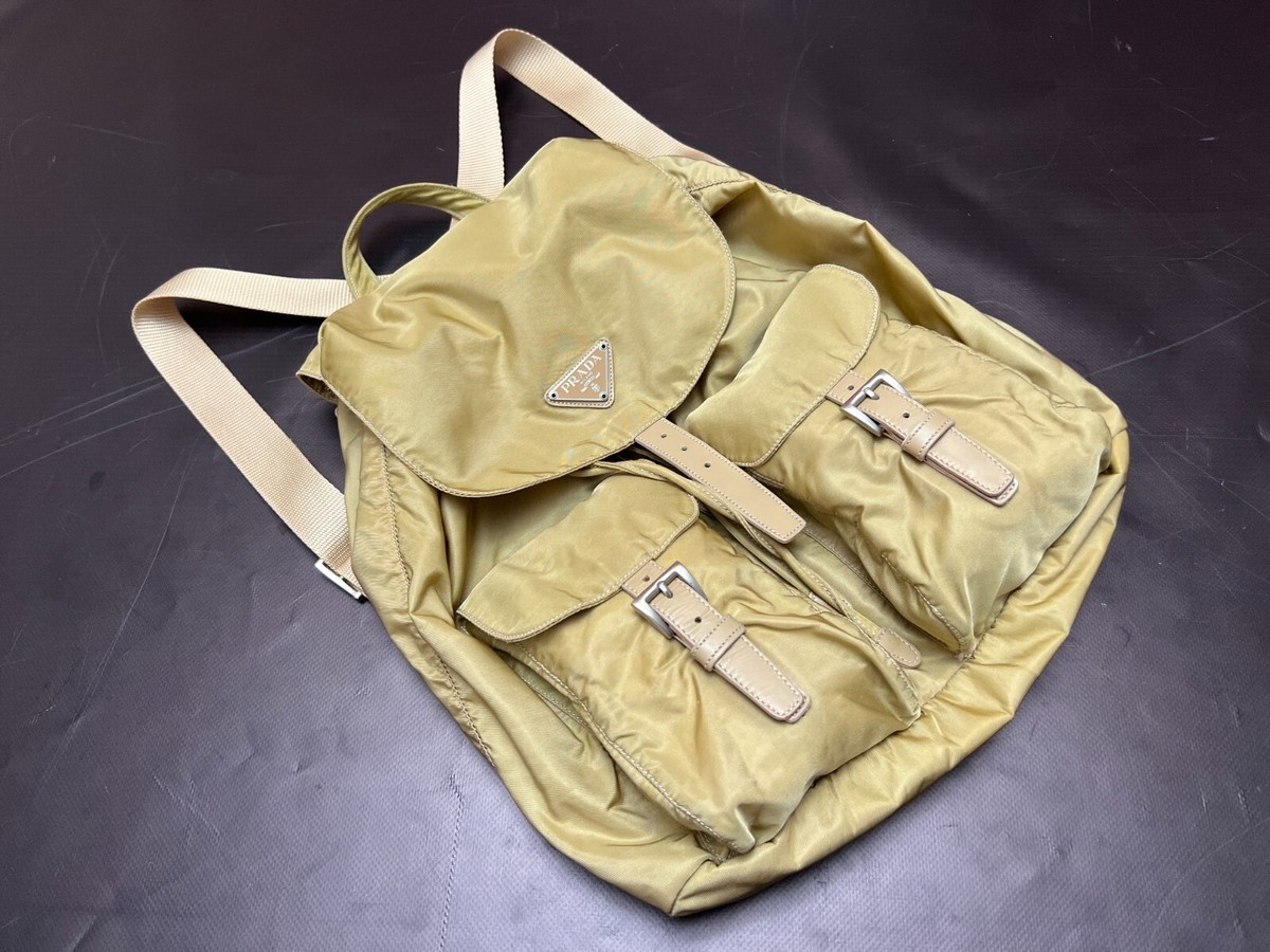 Canvas Backpack Tan