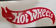 Hot Wheels Logo Vinyl Decal Car Truck Window Bumper Laptops toolbox glassware 
