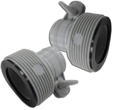 Intex Type B Adapter for Above Ground Pools Converts 1.25'' to 1.5'' Item # 10722
