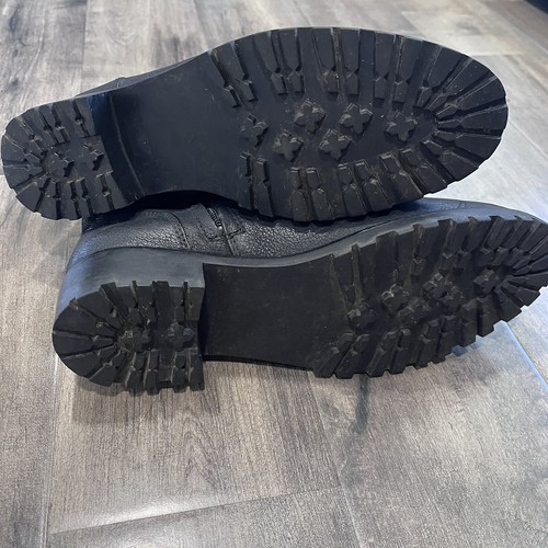 Tory Burch Leather Oakridge Black Booties - Size 7.5 - Retail $395 - Picture 8 of 11