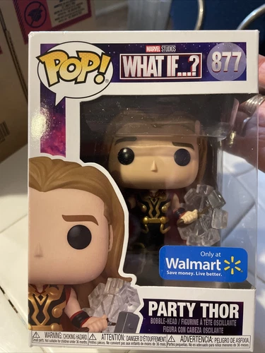 Funko Pop! Marvel Party Thor #877 Exclusivo de Walmart What If Disney+ Nuevo EN MANO