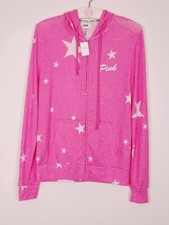 Victoria secret pink Xs Full Zip Hoddie Super Soft NEW with TAGS