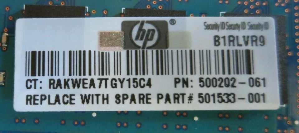 3 x HP Hynix HMT125R7BFR8C-H9 500202-061 501533-001 2GB PC3-10600 240P RAM - Image 4 of 4