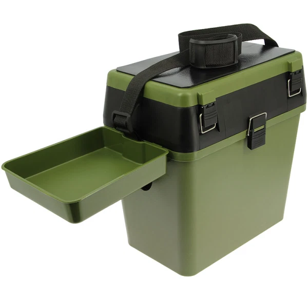 NGT Green Seat Box Storage System Fly Coarse Sea Carp Fishing Tackle Boxes