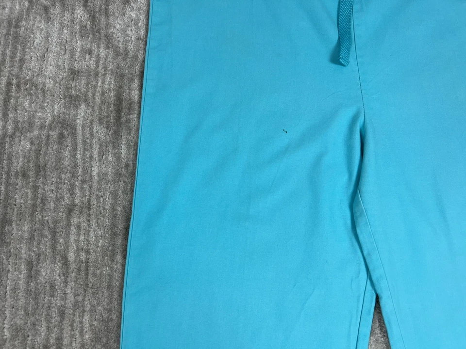 Medgear Scrub Pants Adult Small Blue Drawstring No Elastic - Image 4 of 4