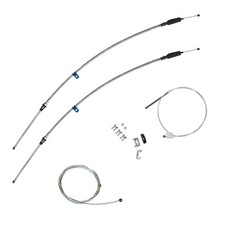 1958-64 Chevrolet Impala Complete Parking Brake Emergency Cable Kit Oe Steel 1958-64 Chevrolet Impala Complete Parking Brake Emergency Cable Kit Oe Steel