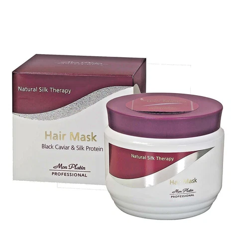 Mon Platin Professional Black Caviar & Silk protein Hair Mask 17 oz / 500 ml
