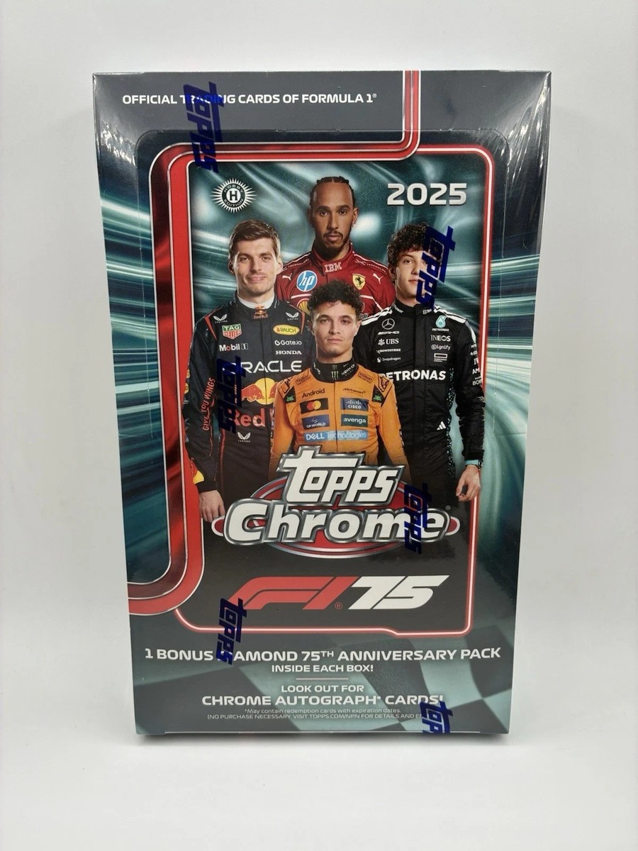 2025 Topps Chrome F1 Formula 1 Hobby Box | eBay
