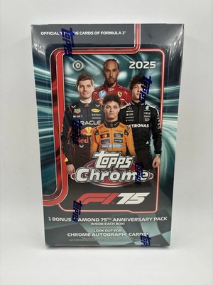 2025 Topps Chrome F1 Formula 1 Hobby Box | eBay