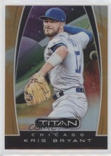 2019 Panini Chronicles Titan Neon Orange Prizm 9/17 Kris Bryant #11 08jk