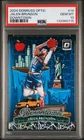 2024 PANINI DONRUSS OPTIC DOWNTOWN #14 JALEN BRUNSON NEW YORK KNICKS SSP PSA 10