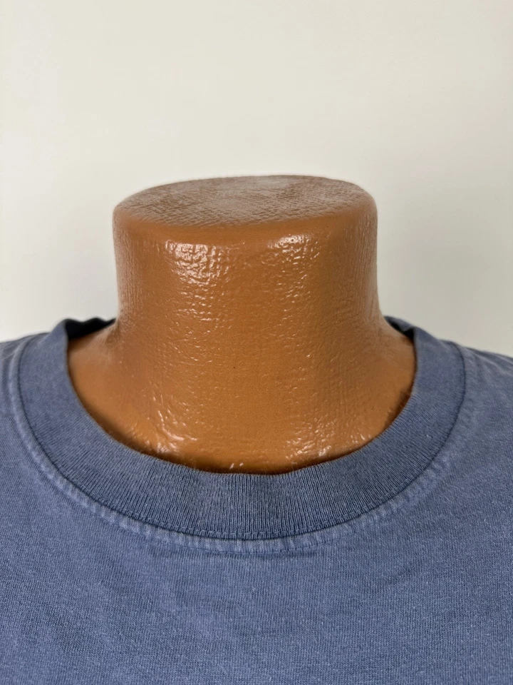 复古 Y2K Honolua Surf Co 衬衫 XL 夏威夷溜冰长袖石板蓝色 2000 年代 — 第 4/4 张图片