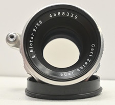 C. Zeiss Biotar 58mm f/2, Exakta; sehr gut