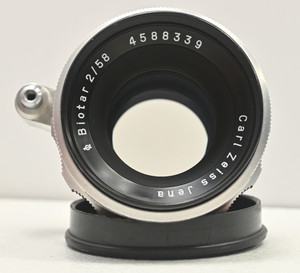 Objectif Carl Zeiss Jena B 58mm F/2.0 Monture Exakta - Occasion