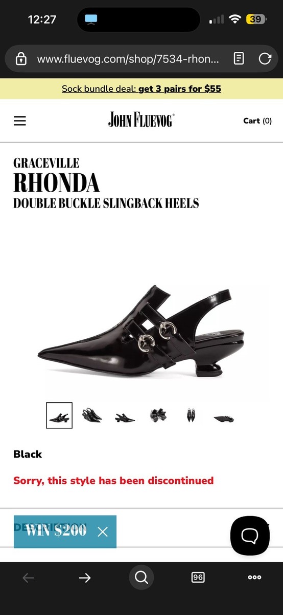 John Fluevog Rhonda Women's Shoes (DISCONTINUED STYLE) Never Worn