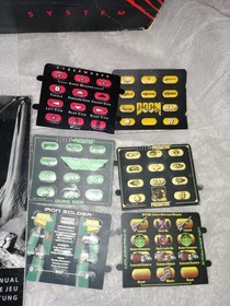 Atari Jaguar Console Box with Zool 2 Box - Some Inserts (No System or Console)