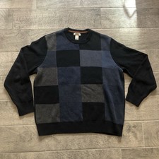 Vintage 90s Dockers Sweater Colorsblock Square Grandpa Style Men  s Size Large