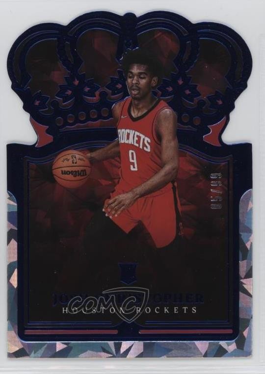 2021-22 Panini Crown Royale Blue Crystal /99 Josh Christopher #93 Rookie RC