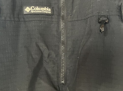 Youth COLUMBIA Tectonite Black Snow Bib Overalls size 8 - Picture 3 of 6