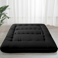 6" Thick Japanese Floor Mattress Futon Mattress, Foldable Tatami Pad for Adul...