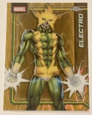 2026 Topps Chrome Marvel Electro Gold Wave Refractor /50 #115
