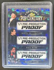 2026 Leaf Pop Century Alicia Silverstone Paul Rudd Stacey Dash Proof Blue #1/1