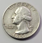 🔴🟡1959 D Washington 90% Silver Quarter Circulated  25c US Coin  ~free shipping
