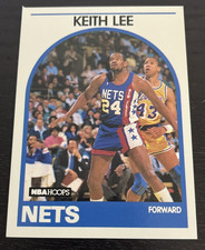 1989 NBA Hoops - Keith Lee - #236 - New Jersey Nets