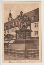 AK  Hanau am Main ,  Brüder Grimm - Denkmal     sehr alt !!