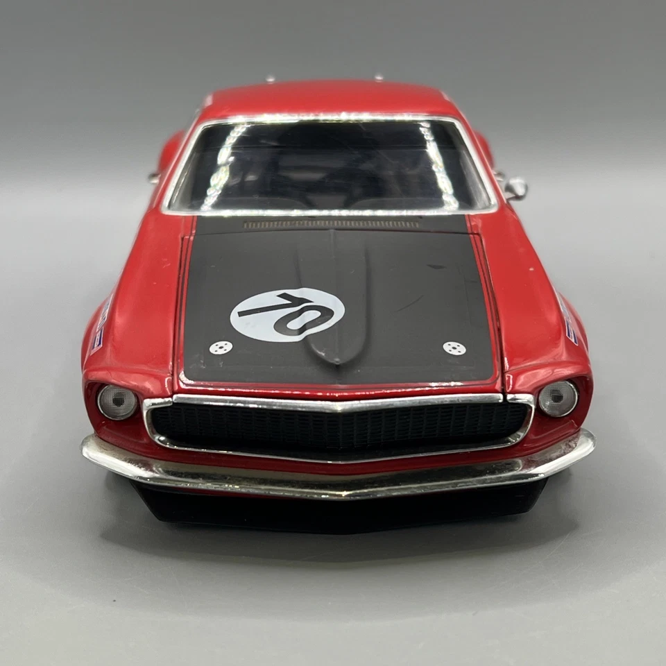 Welly 1/18 Scale Diecast 1969 Ford Mustang Trans Am #70 Warren Tope MIB - Image 2 of 4