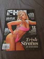 FHM Australia Magazine January 2026 Trish Stratus WWE Poster Inside 