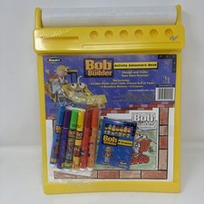 Rare Vintage Bob The Builder Rose Art Activity Adventure Desk Sealed