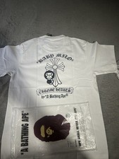 A Bathing Ape BAPE x Chrome Hearts White Grap...