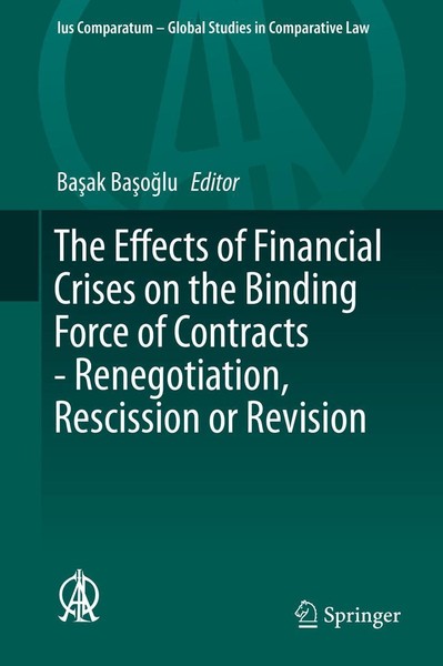 The Effects Of Financial Crises On The Binding Force Of Contracts - Renegotiatio-image