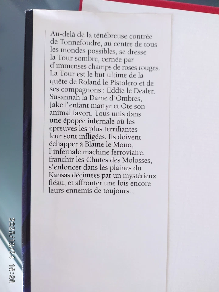 STEPHEN KING LA TOUR SOMBRE MAGIE ET CHRISTAL - Photo 2/4
