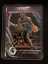🔥Jaren Jackson Jr. 2021-22 Panini Prizm Draft Picks #31 Purple Wave Prizm
