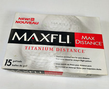 Maxfli Max Distance Titanium 15 High Launch 5 x Triple Packs of Golf Balls